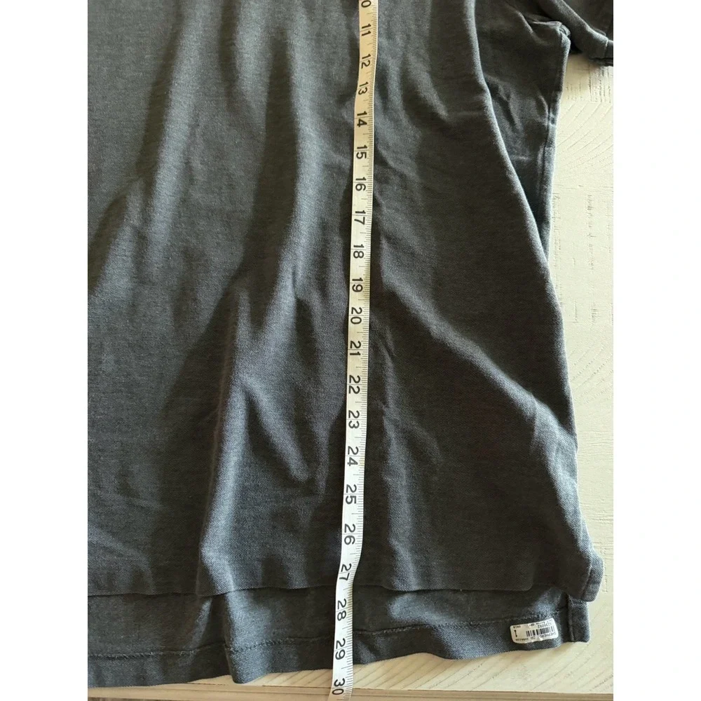 Polo‎ Ralph Lauren Classic Fit Polo Shirt Mens Large Charcoal Gray Cotton Pony